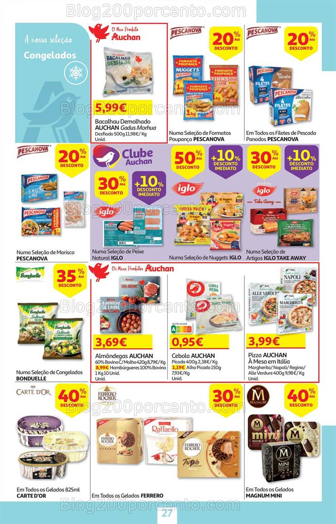 Antevisão Folheto AUCHAN Promoções de 21 abril a 6 maio