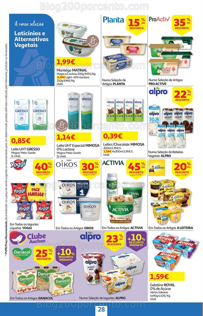 Antevisão Folheto AUCHAN Promoções de 21 abril a 6 maio