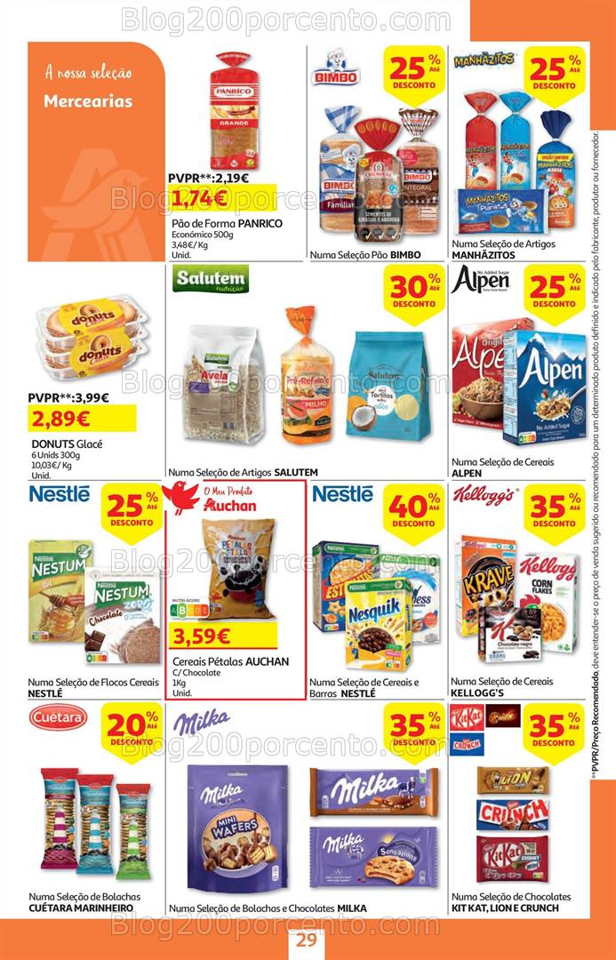 Antevisão Folheto AUCHAN Promoções de 21 abril a 6 maio