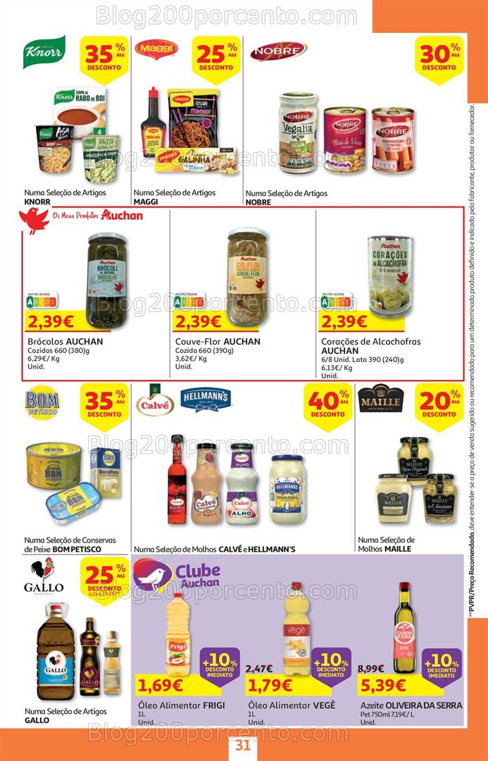Antevisão Folheto AUCHAN Promoções de 21 abril a 6 maio