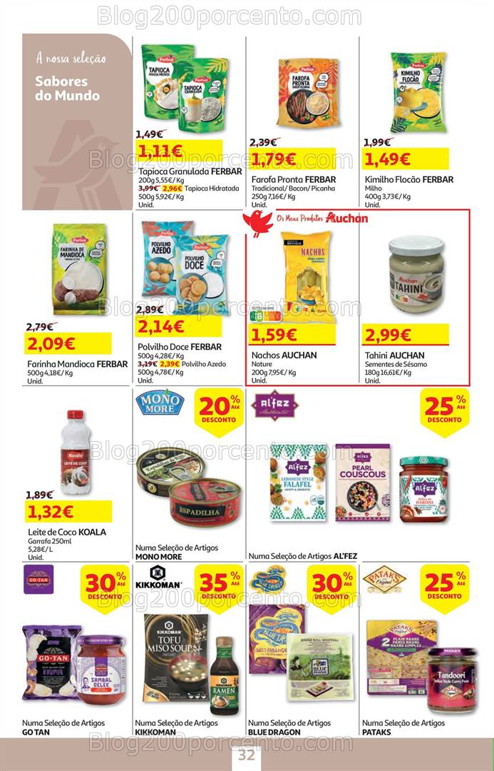 Antevisão Folheto AUCHAN Promoções de 21 abril a 6 maio