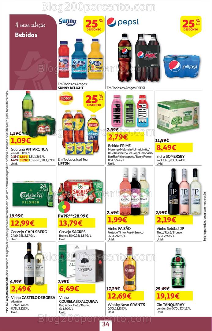 Antevisão Folheto AUCHAN Promoções de 21 abril a 6 maio