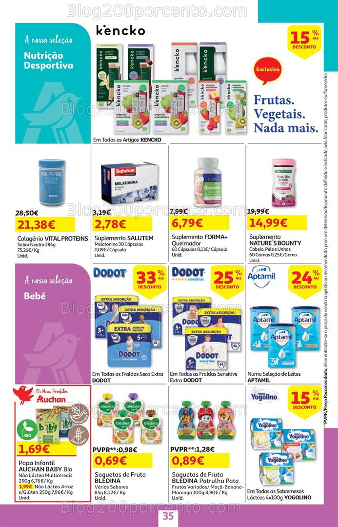Antevisão Folheto AUCHAN Promoções de 21 abril a 6 maio