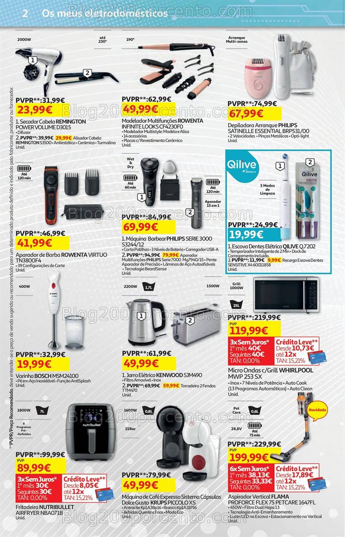 Antevisão Folheto AUCHAN Tecnologia Promoções de 21 abril a 6 maio