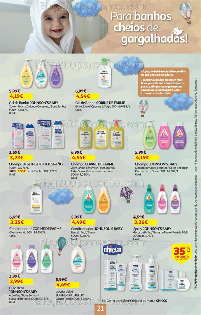 Antevisão Folheto AUCHAN Feira do Bebé Promoções de 29 janeiro a 12 fevereiro