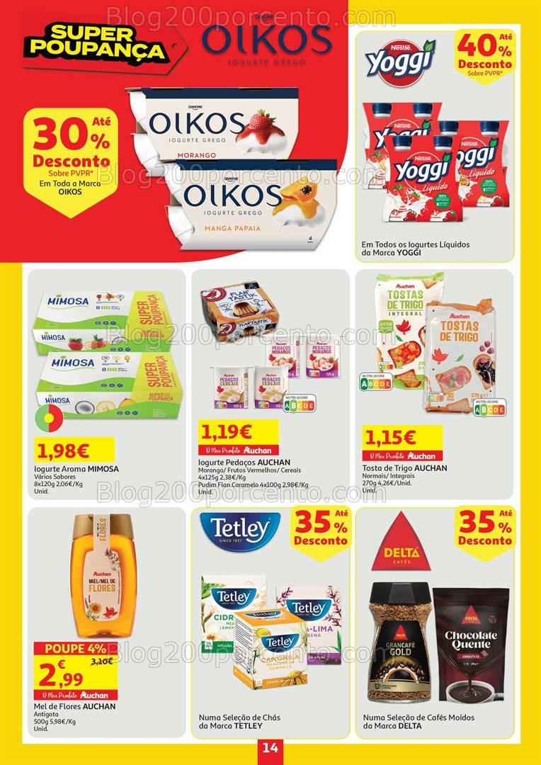 Antevisão Folheto MINIPREÇO - AUCHAN Promoções de 10 a 16 abril