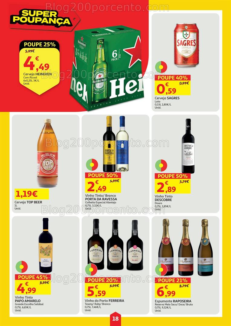 Antevisão Folheto MINIPREÇO - AUCHAN Promoções de 10 a 16 abril