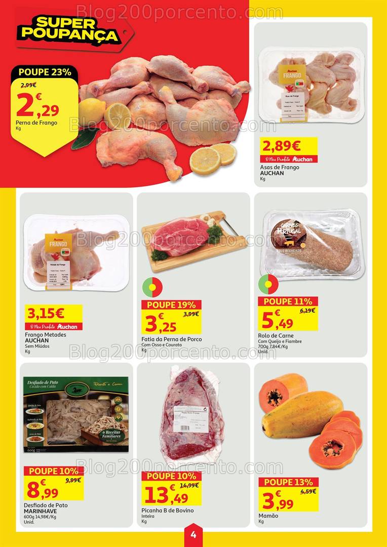 Antevisão Folheto MINIPREÇO - AUCHAN Promoções de 10 a 16 abril