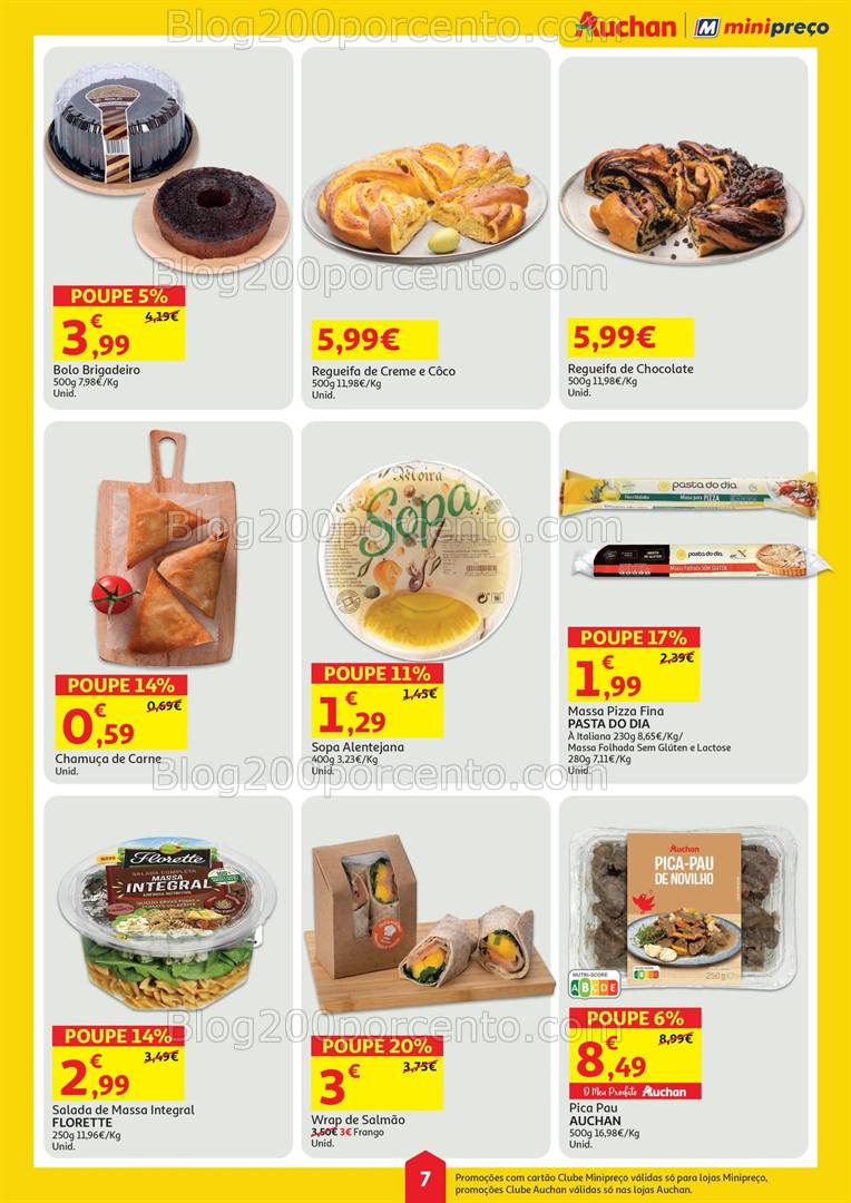 Antevisão Folheto MINIPREÇO - AUCHAN Promoções de 10 a 16 abril