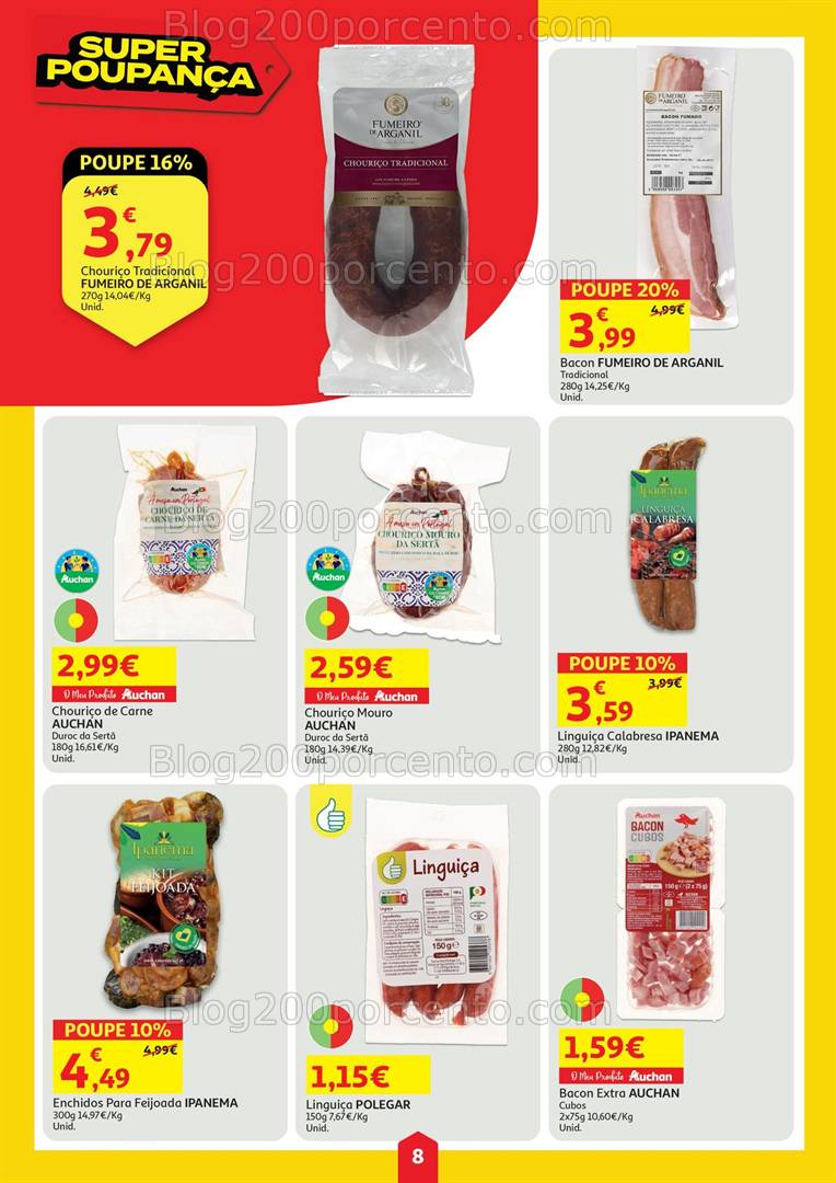 Antevisão Folheto MINIPREÇO - AUCHAN Promoções de 10 a 16 abril