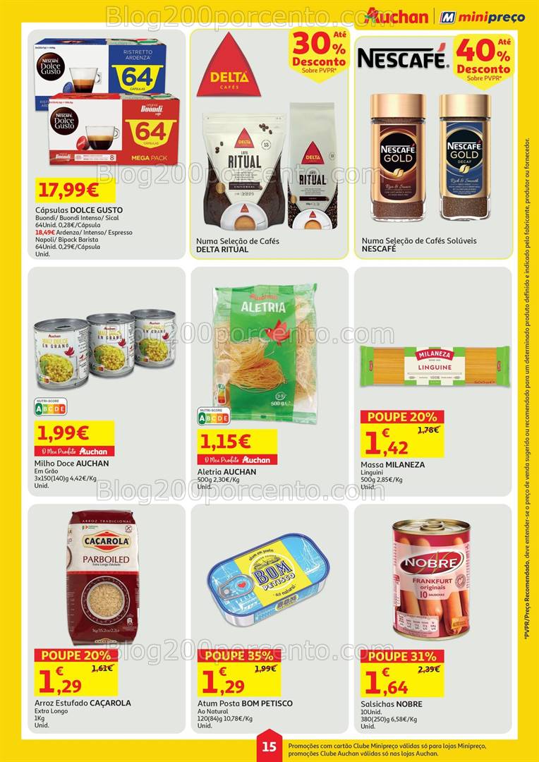 Antevisão Folheto MINIPREÇO - AUCHAN Promoções de 24 a 30 abril