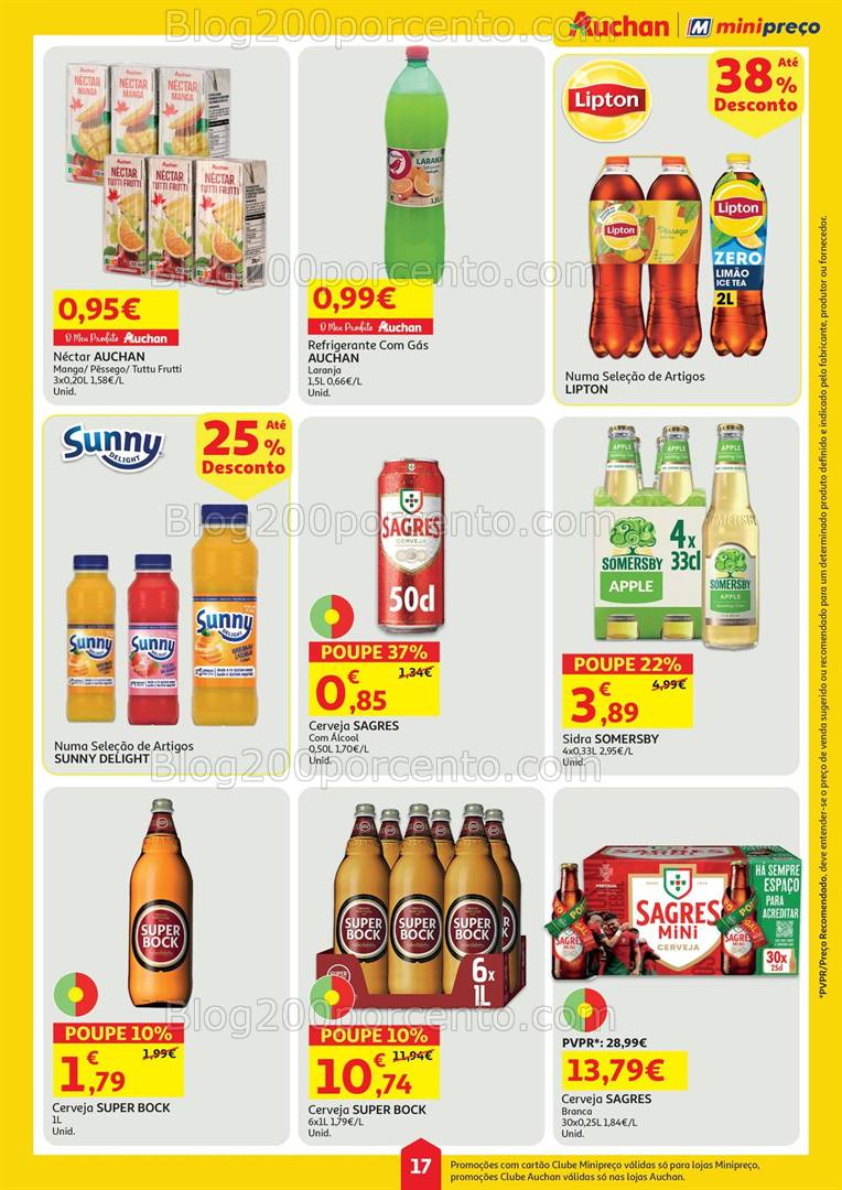 Antevisão Folheto MINIPREÇO - AUCHAN Promoções de 24 a 30 abril