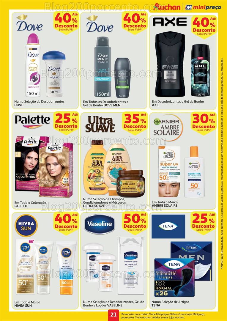 Antevisão Folheto MINIPREÇO - AUCHAN Promoções de 24 a 30 abril