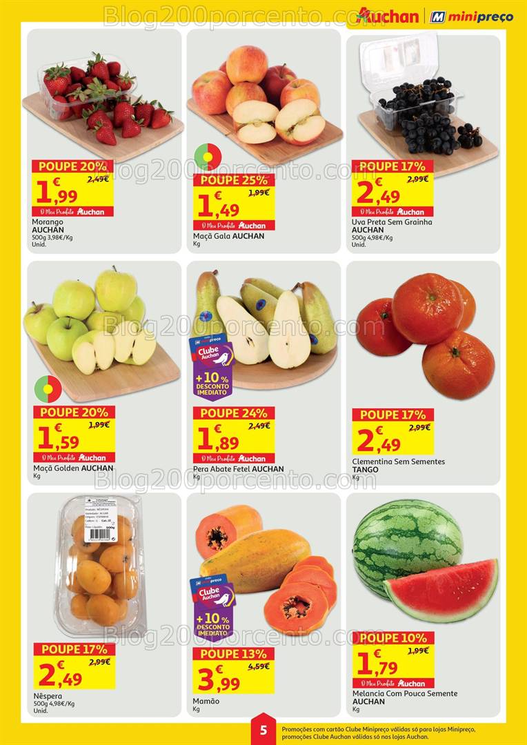 Antevisão Folheto MINIPREÇO - AUCHAN Promoções de 24 a 30 abril