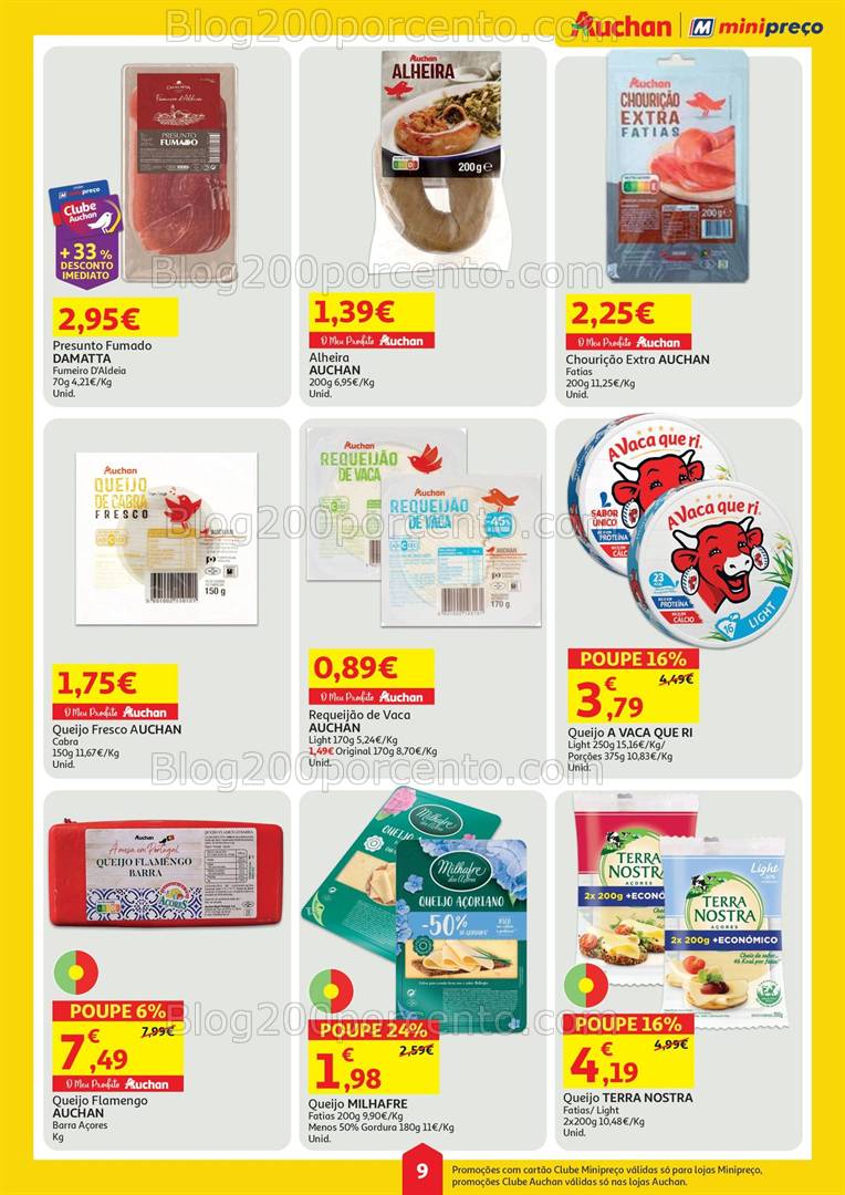 Antevisão Folheto MINIPREÇO - AUCHAN Promoções de 24 a 30 abril