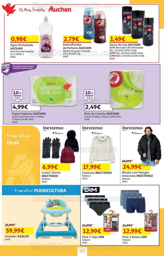 Antevisão Folheto AUCHAN Natal + Promoções de 19 novembro a 4 dezembro
