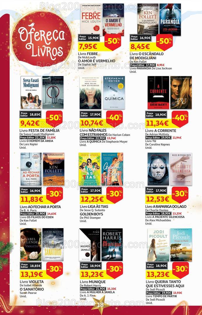 Antevisão Folheto AUCHAN Bazar Promoções de 1 a 18 novembro