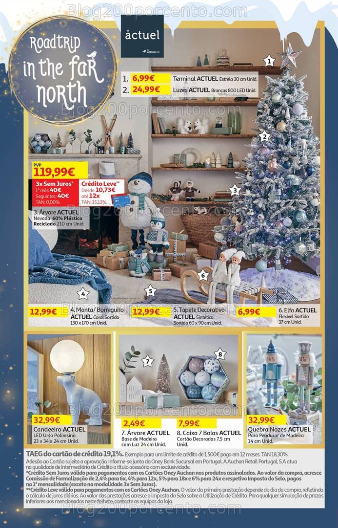 Antevisão Folheto AUCHAN Bazar Promoções de 1 a 18 novembro