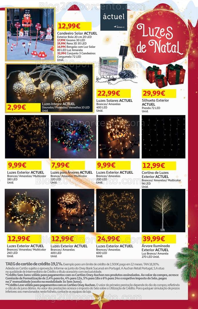Antevisão Folheto AUCHAN Bazar Promoções de 1 a 18 novembro