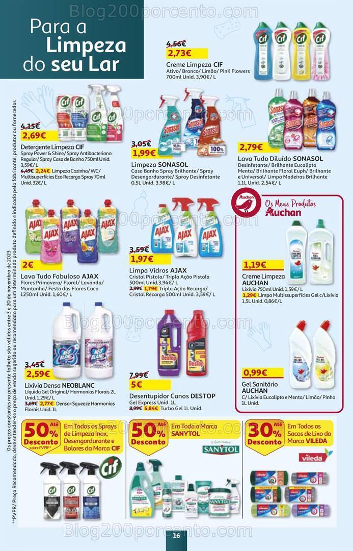 Antevisão Folheto AUCHAN Natal + Promoções de 3 a 20 novembro