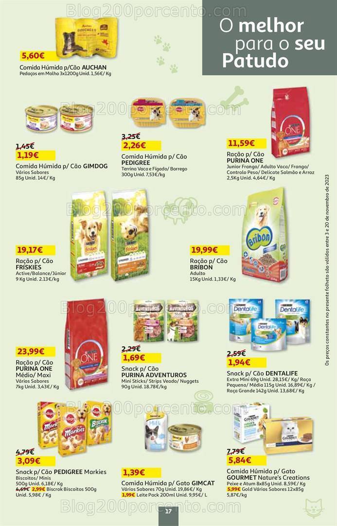 Antevisão Folheto AUCHAN Natal + Promoções de 3 a 20 novembro