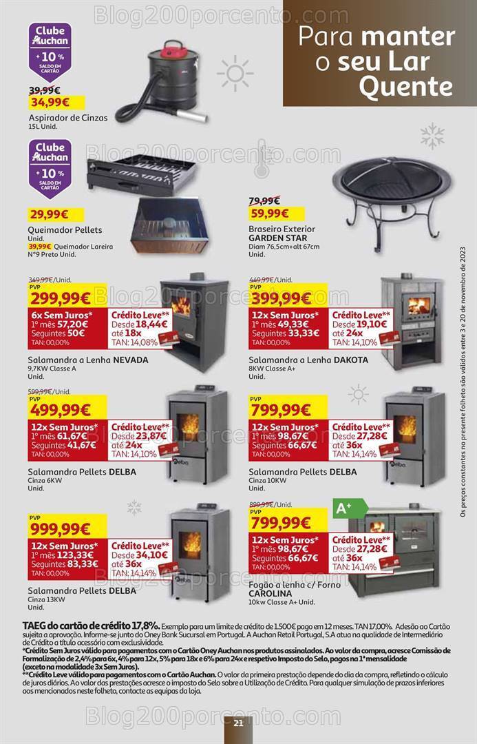 Antevisão Folheto AUCHAN Natal + Promoções de 3 a 20 novembro