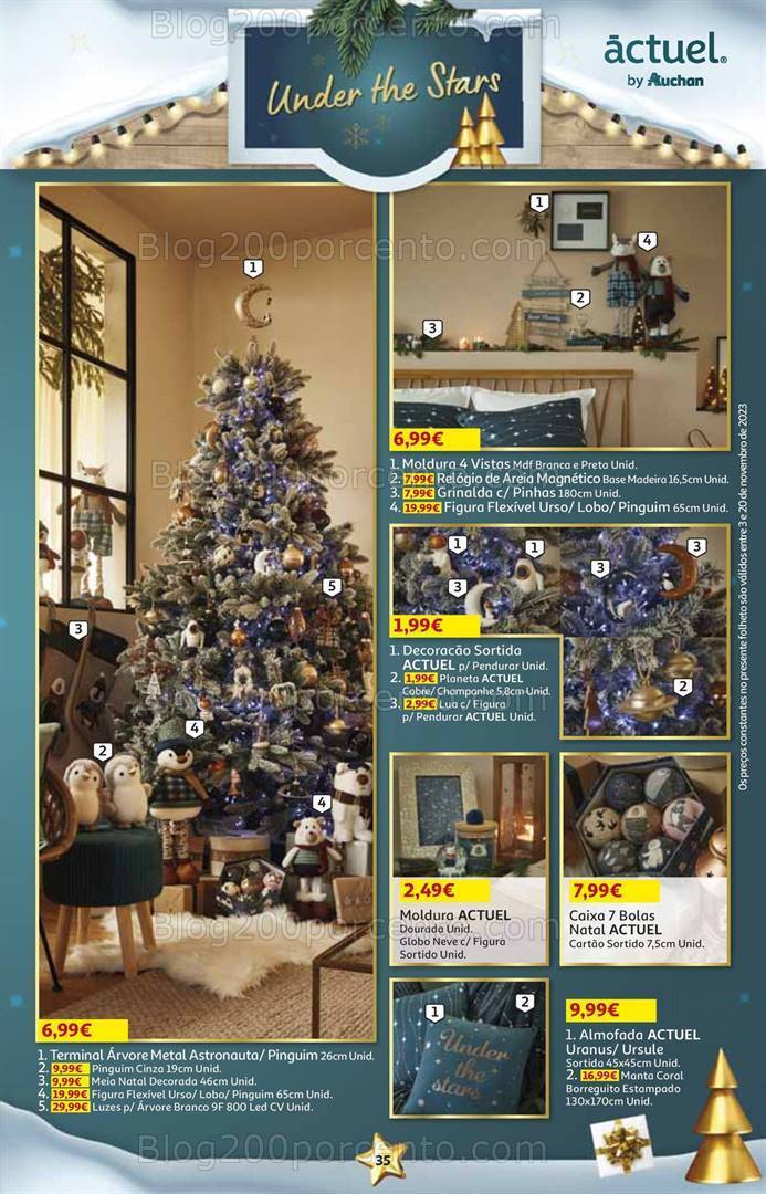 Antevisão Folheto AUCHAN Natal + Promoções de 3 a 20 novembro