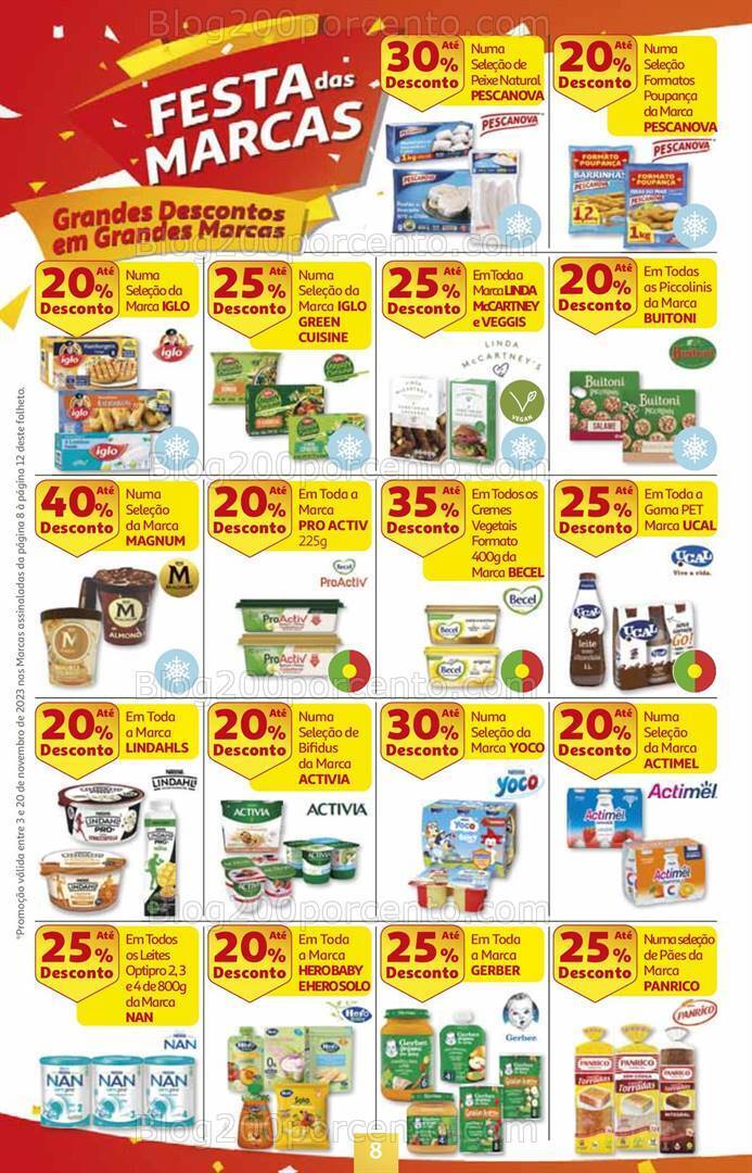 Antevisão Folheto AUCHAN Natal + Promoções de 3 a 20 novembro
