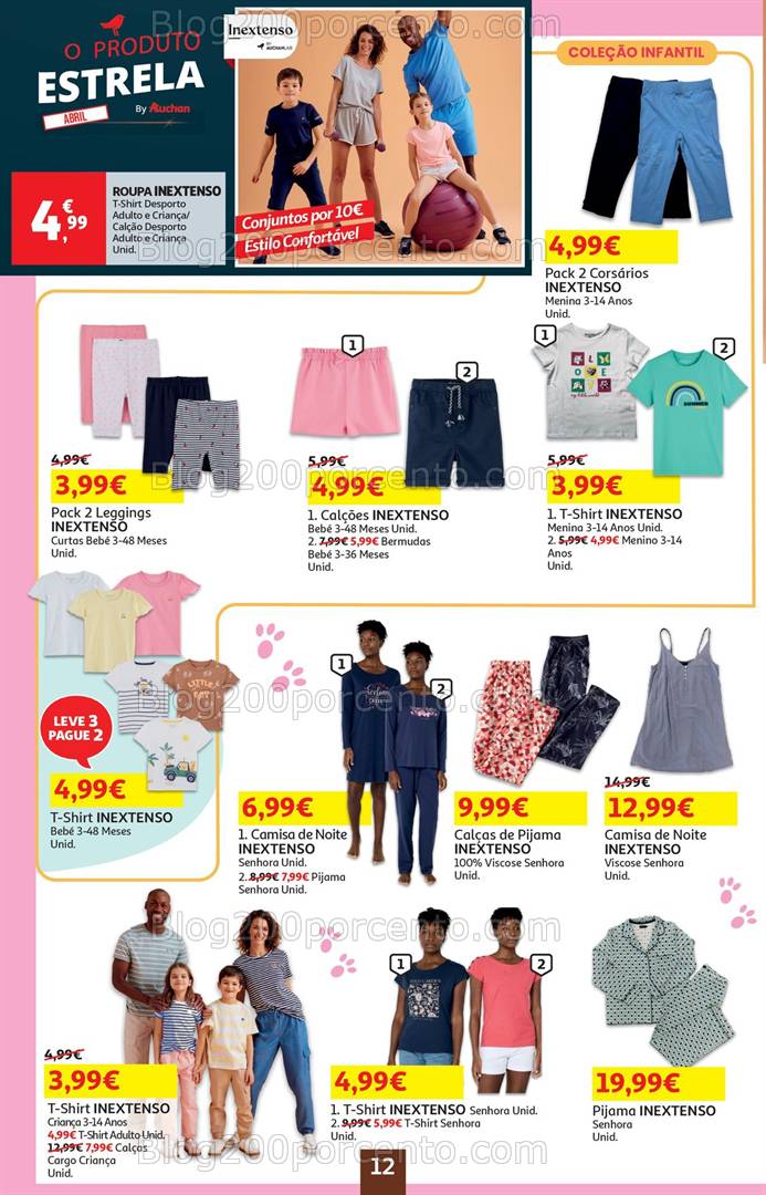 Antevisão Folheto AUCHAN Páscoa Promoções de 27 março a 10 abril