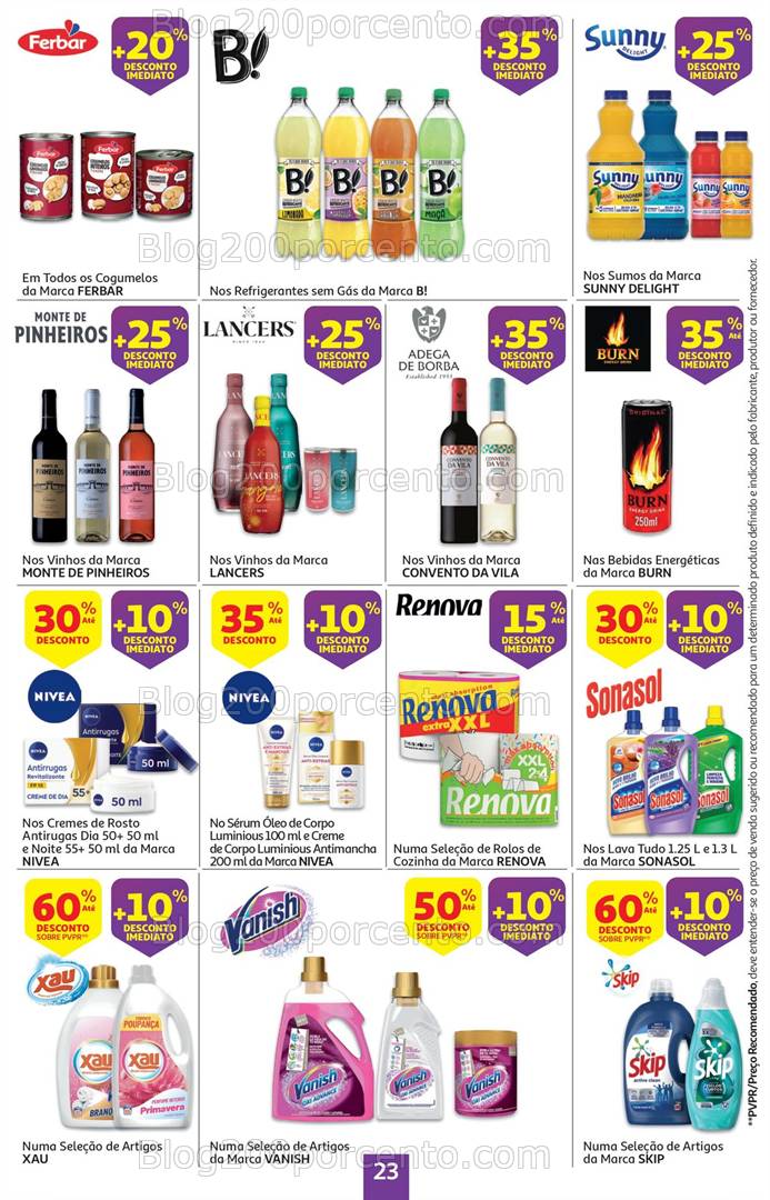 Antevisão Folheto AUCHAN Páscoa Promoções de 27 março a 10 abril