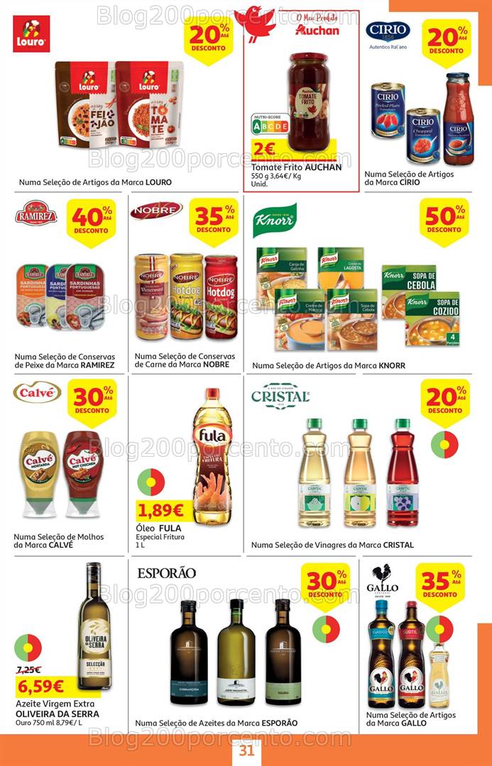 Antevisão Folheto AUCHAN Páscoa Promoções de 27 março a 10 abril