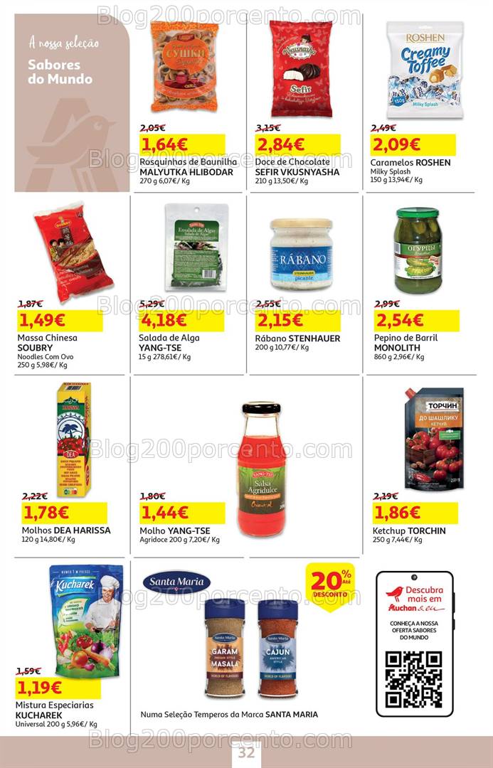 Antevisão Folheto AUCHAN Páscoa Promoções de 27 março a 10 abril