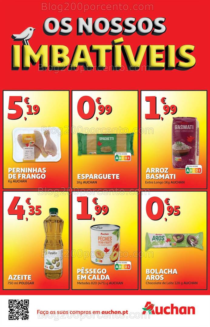 Antevisão Folheto AUCHAN Páscoa Promoções de 27 março a 10 abril