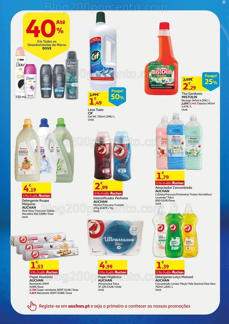 Antevisão Folheto AUCHAN Cabaz da Poupança Promoções de 1 a 30 junho