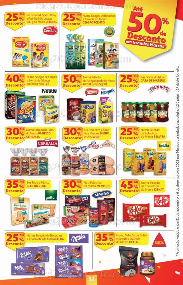Antevisão Folheto AUCHAN Presentes de Natal + Promoções de 21 novembro a 6 dezembro