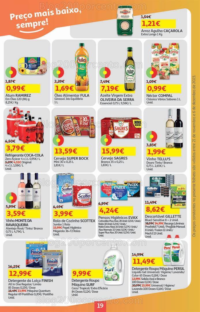 Antevisão Folheto AUCHAN Presentes de Natal + Promoções de 21 novembro a 6 dezembro