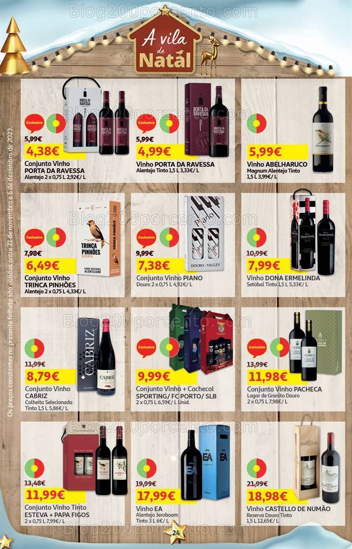 Antevisão Folheto AUCHAN Presentes de Natal + Promoções de 21 novembro a 6 dezembro