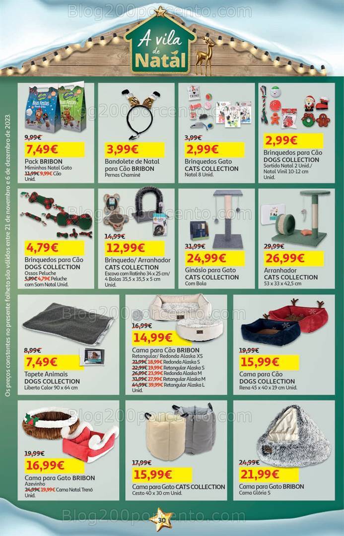 Antevisão Folheto AUCHAN Presentes de Natal + Promoções de 21 novembro a 6 dezembro