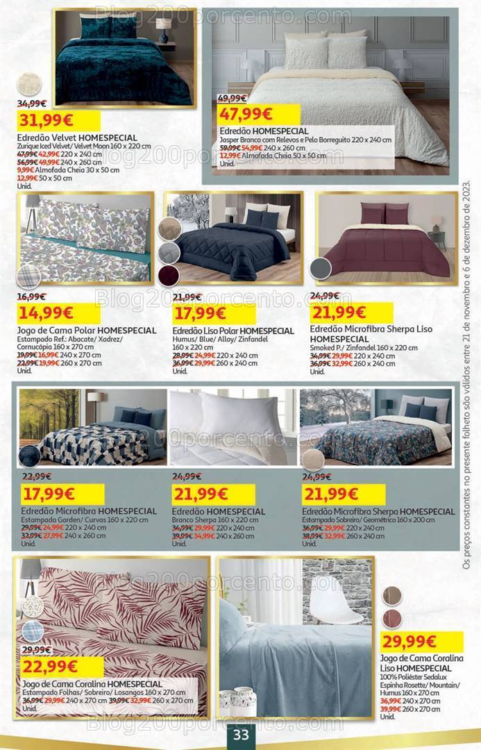 Antevisão Folheto AUCHAN Presentes de Natal + Promoções de 21 novembro a 6 dezembro