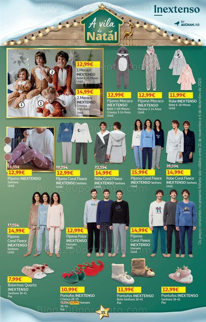 Antevisão Folheto AUCHAN Presentes de Natal + Promoções de 21 novembro a 6 dezembro