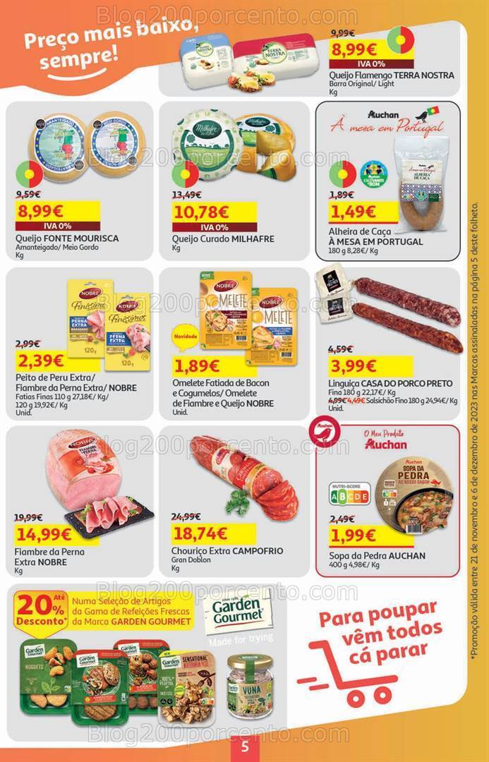 Antevisão Folheto AUCHAN Presentes de Natal + Promoções de 21 novembro a 6 dezembro