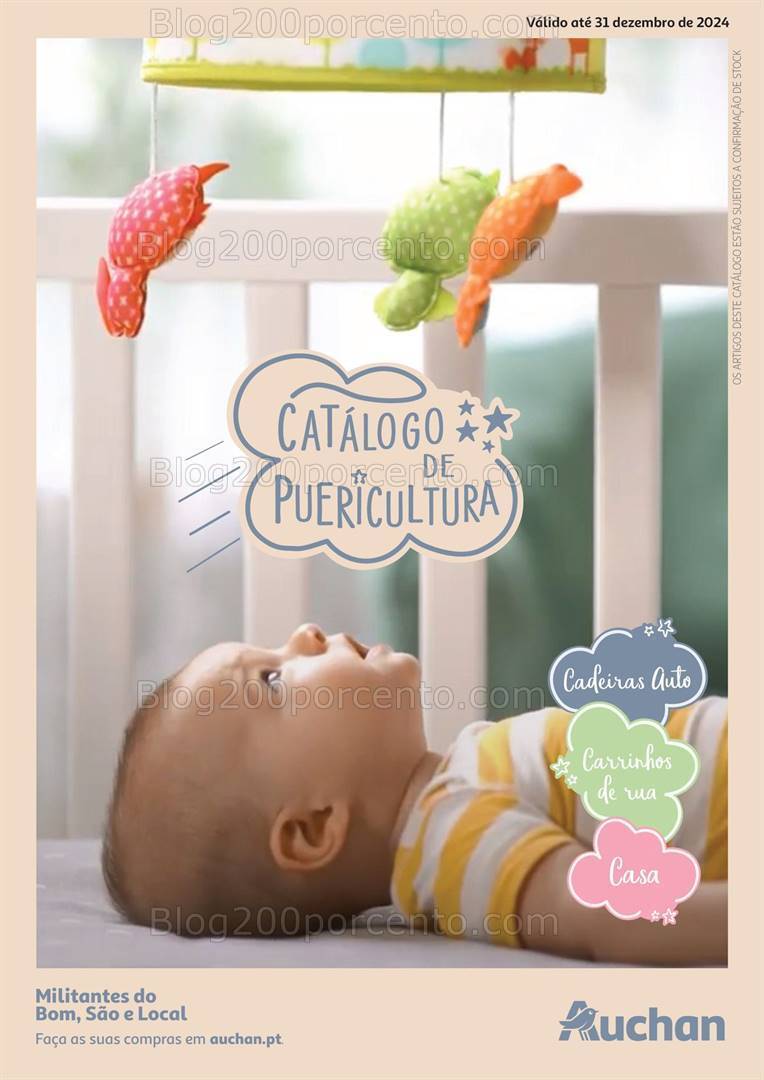 Antevisão Catálogo AUCHAN Puericultura até 31 dezembro 2024