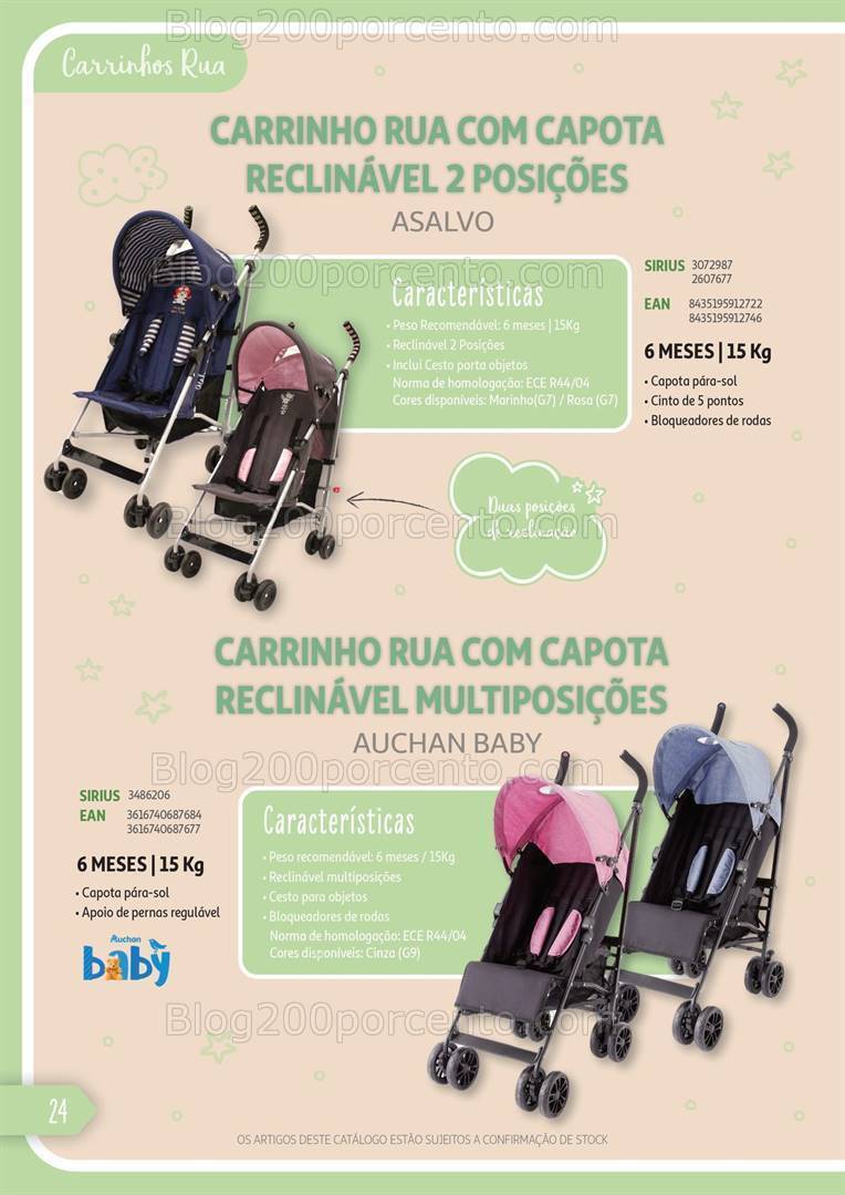 Antevisão Catálogo AUCHAN Puericultura até 31 dezembro 2024