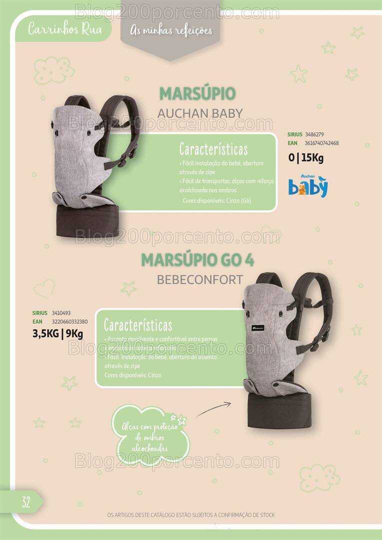 Antevisão Catálogo AUCHAN Puericultura até 31 dezembro 2024