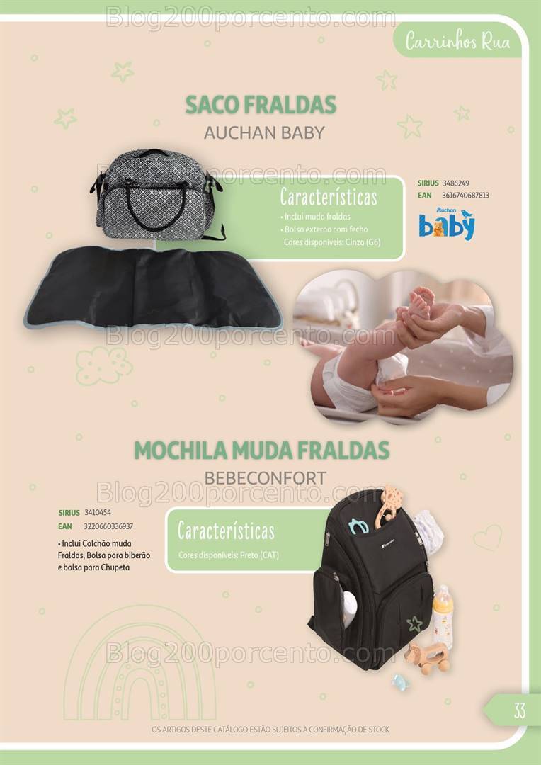 Antevisão Catálogo AUCHAN Puericultura até 31 dezembro 2024