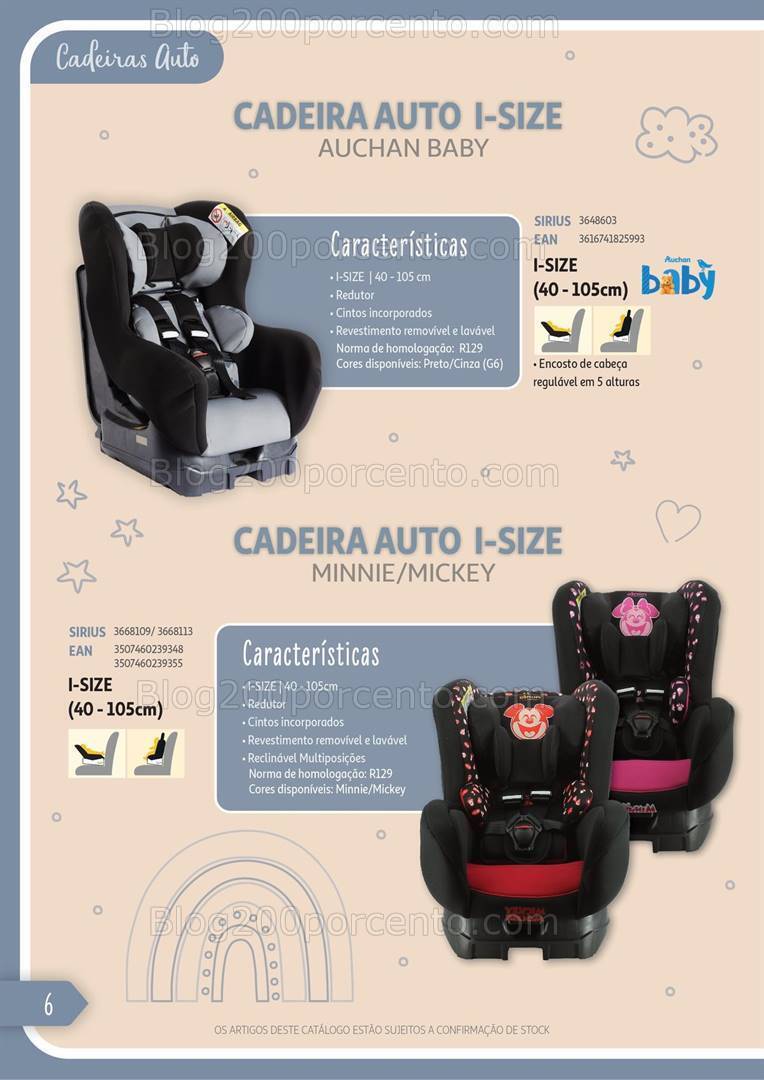 Antevisão Catálogo AUCHAN Puericultura até 31 dezembro 2024