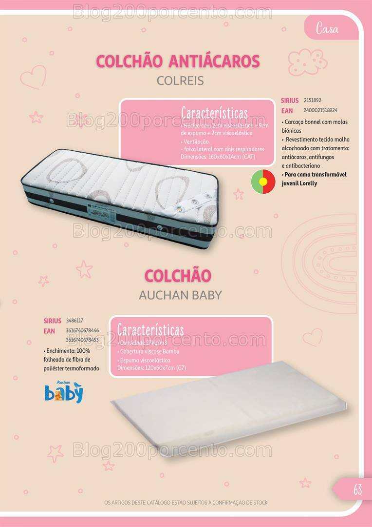 Antevisão Catálogo AUCHAN Puericultura até 31 dezembro 2024