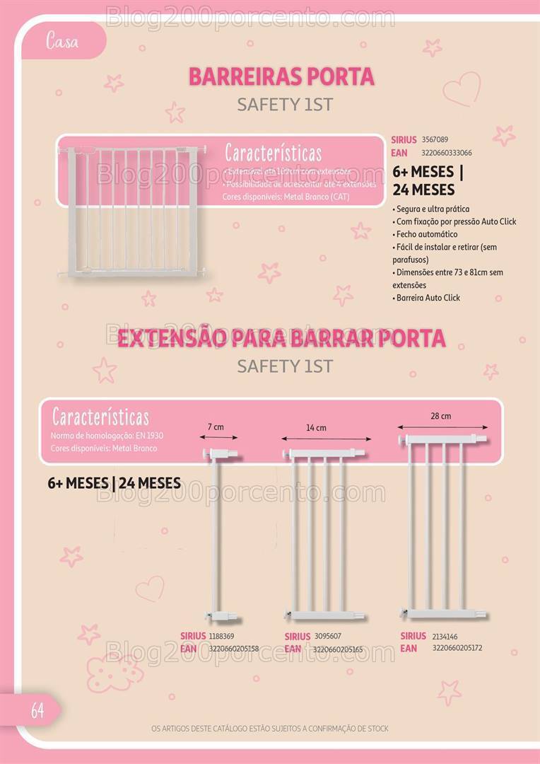 Antevisão Catálogo AUCHAN Puericultura até 31 dezembro 2024