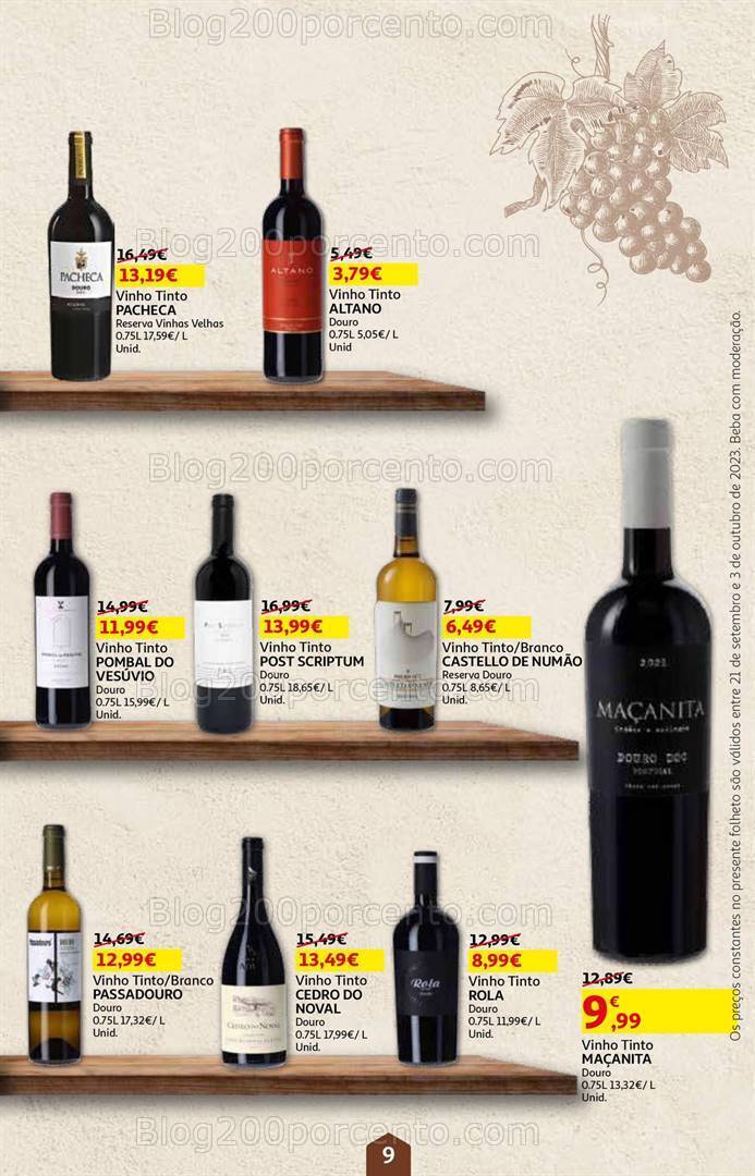 Antevisão Folheto AUCHAN Feira QEV Promoções de 21 setembro a 3 outubro