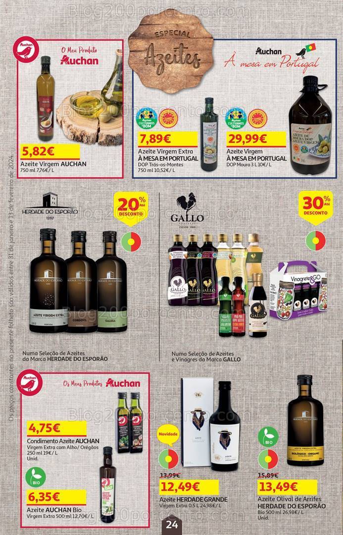 Antevisão Folheto AUCHAN Promoções de 31 janeiro a 13 fevereiro